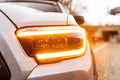 2016-2023 Toyota Tacoma Amber Orange LED DRL Projector Replacement Headlights LED headlight kit AutoLEDTech Oracle Lighting Trendz Flow Series RGBHaloKits OneUpLighting Morimoto