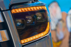 2014-2020 Toyota Tundra Amber LED DRL Projector Replacement Headlights V2 LED headlight kit AutoLEDTech Oracle Lighting Trendz Flow Series RGBHaloKits OneUpLighting Morimoto