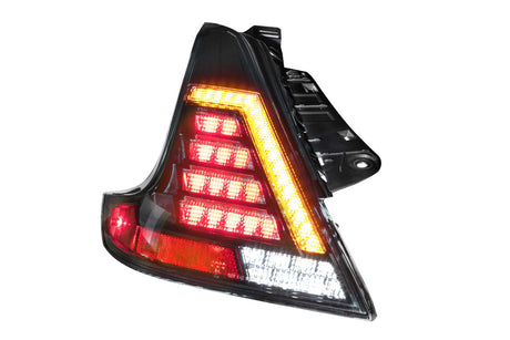 2008-2020 Nissan 370z LED Replacement Tail Light Assemblies - Smoked LED headlight kit AutoLEDTech Oracle Lighting Trendz Flow Series RGBHaloKits OneUpLighting Morimoto