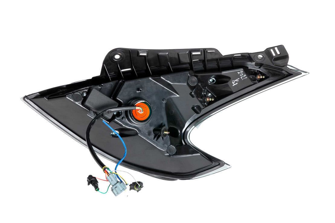 2008-2020 Nissan 370z LED Replacement Tail Light Assemblies - Smoked LED headlight kit AutoLEDTech Oracle Lighting Trendz Flow Series RGBHaloKits OneUpLighting Morimoto