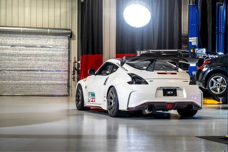 2008-2020 Nissan 370z LED Replacement Tail Light Assemblies - Smoked LED headlight kit AutoLEDTech Oracle Lighting Trendz Flow Series RGBHaloKits OneUpLighting Morimoto