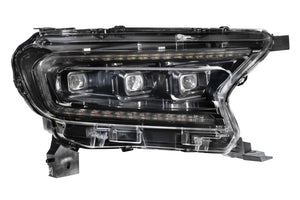 2019-2022 Ford Ranger LED DRL Projector Replacement Headlights LED headlight kit AutoLEDTech Oracle Lighting Trendz Flow Series RGBHaloKits OneUpLighting Morimoto