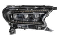 2019-2022 Ford Ranger LED DRL Projector Replacement Headlights LED headlight kit AutoLEDTech Oracle Lighting Trendz Flow Series RGBHaloKits OneUpLighting Morimoto