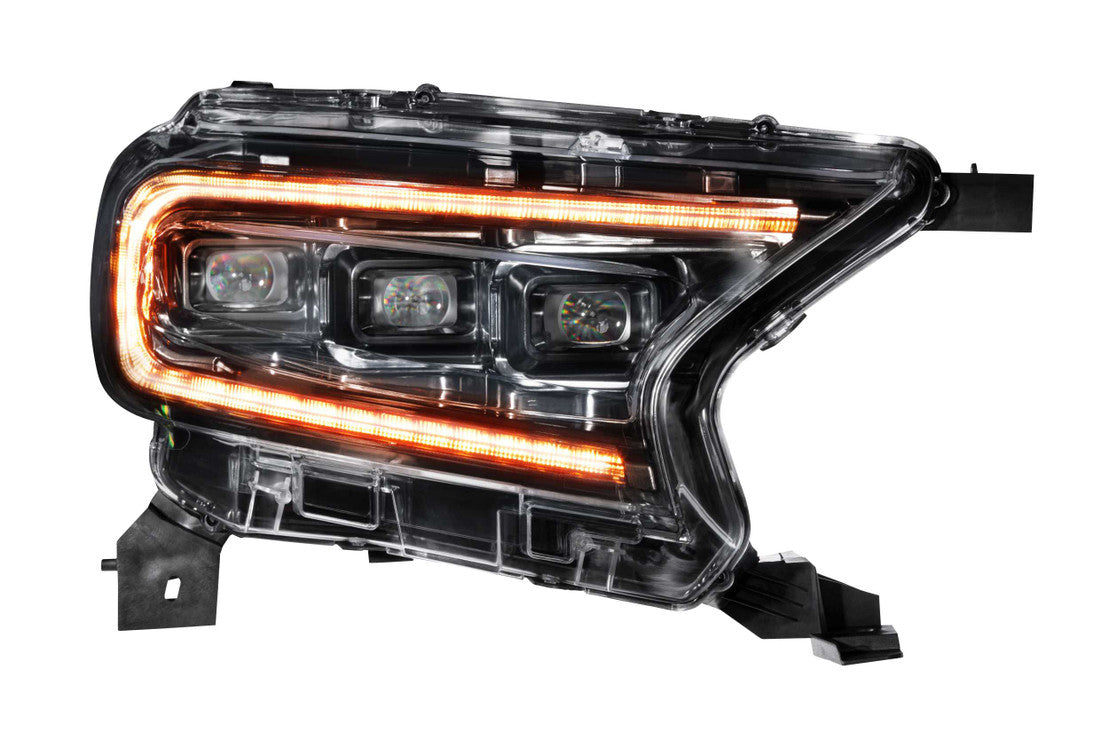 2019-2022 Ford Ranger LED DRL Projector Replacement Headlights LED headlight kit AutoLEDTech Oracle Lighting Trendz Flow Series RGBHaloKits OneUpLighting Morimoto