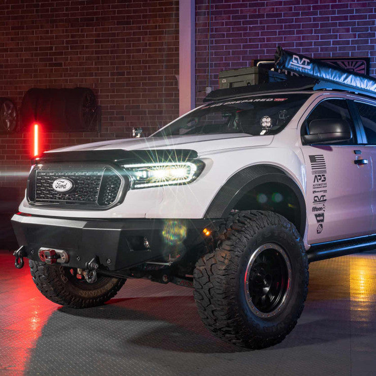 2019-2022 Ford Ranger LED DRL Projector Replacement Headlights LED headlight kit AutoLEDTech Oracle Lighting Trendz Flow Series RGBHaloKits OneUpLighting Morimoto