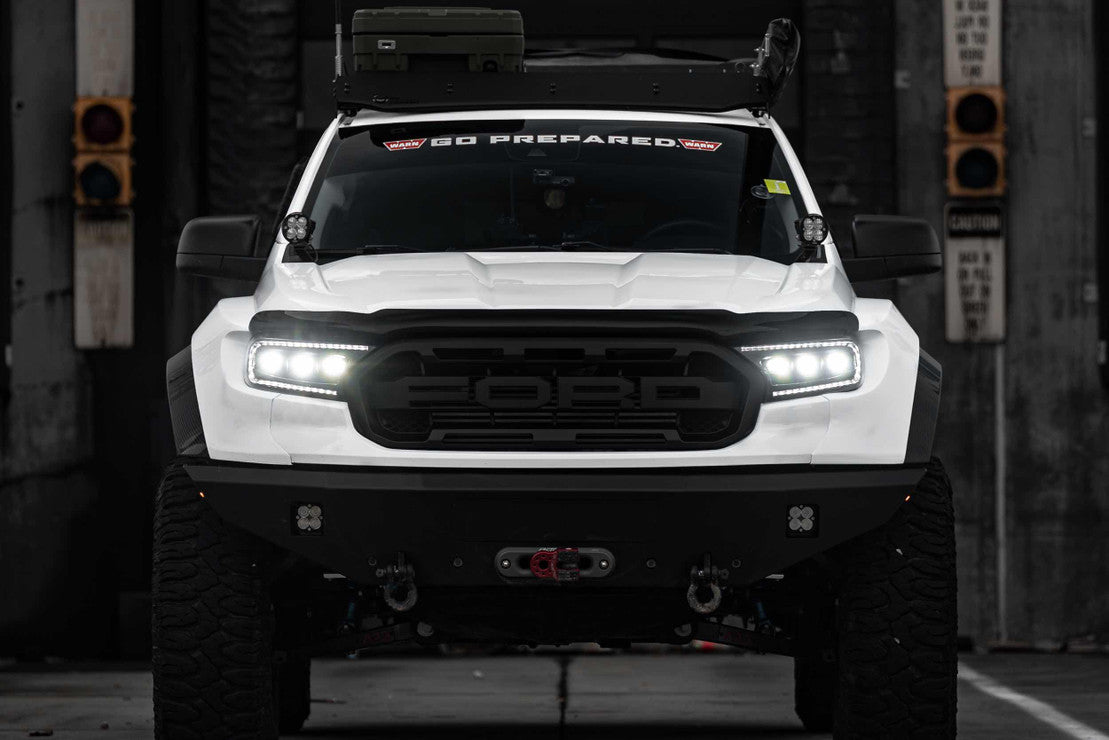 2019-2022 Ford Ranger LED DRL Projector Replacement Headlights LED headlight kit AutoLEDTech Oracle Lighting Trendz Flow Series RGBHaloKits OneUpLighting Morimoto