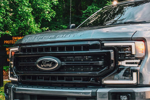 2020-2022 Ford Super Duty F-250/F-350 LED DRL Projector Replacement Headlights LED headlight kit AutoLEDTech Oracle Lighting Trendz Flow Series RGBHaloKits OneUpLighting Morimoto