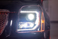 2007-2014 GMC Yukon LED DRL Projector Replacement Headlights LED headlight kit AutoLEDTech Oracle Lighting Trendz Flow Series RGBHaloKits OneUpLighting Morimoto