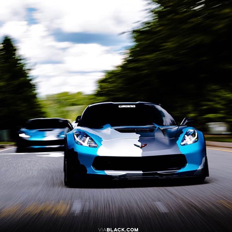 2014-2019 Chevrolet C7 Corvette LED DRL Projector Headlights - Aventador Style LED headlight kit AutoLEDTech Oracle Lighting Trendz Flow Series RGBHaloKits OneUpLighting Morimoto