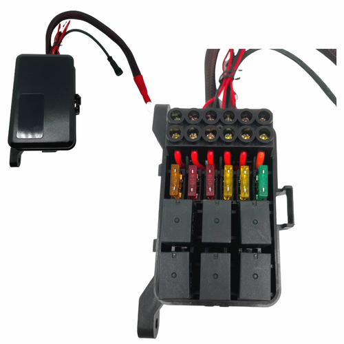 6-Channel Switch/Relay Panel Controller LED headlight kit AutoLEDTech Oracle Lighting Trendz Flow Series RGBHaloKits OneUpLighting Morimoto