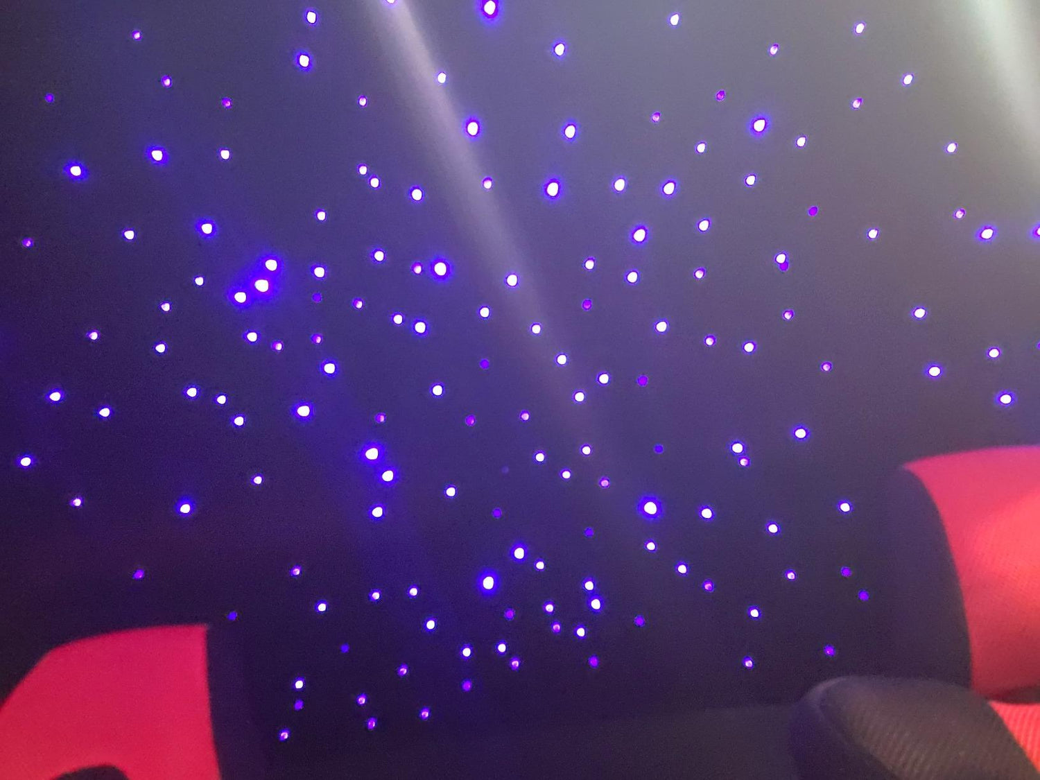 RGBW LED SHOOTING STAR Starlight Headliner Roof 10W Kit (550 1100 Star ...