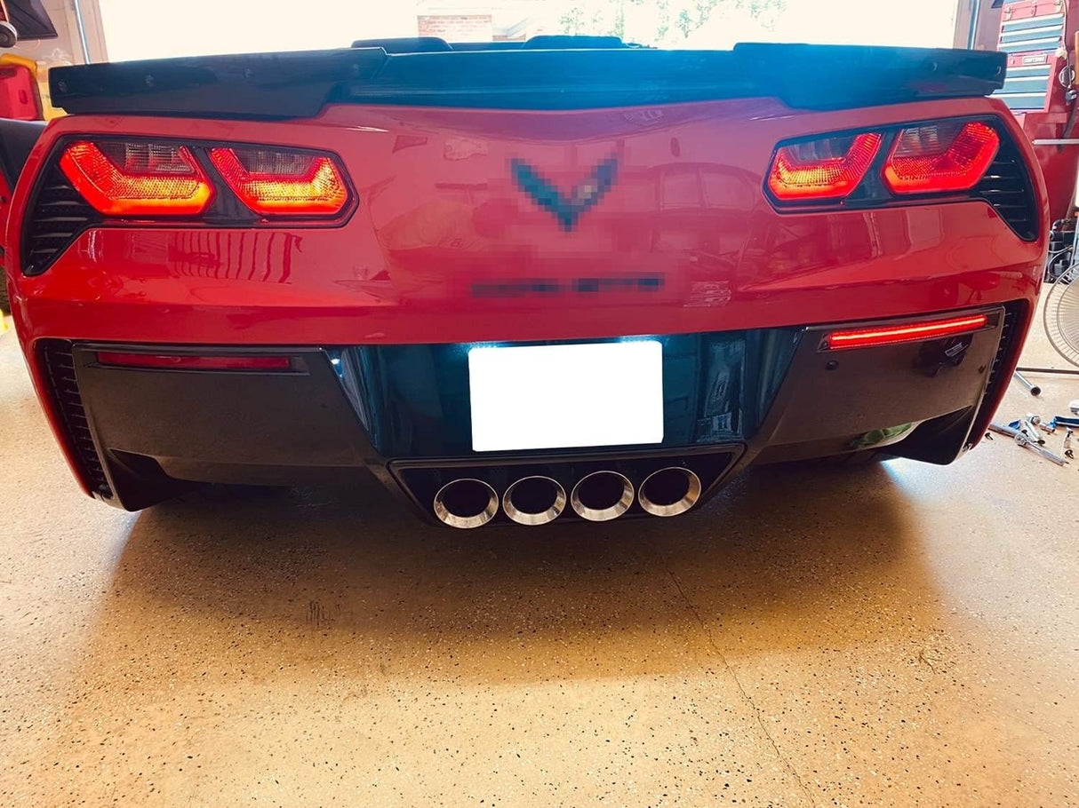 2014-2019 Chevrolet C7 Corvette Clear or Smoked LED Side Markers Rear Marker Lights LED headlight kit AutoLEDTech Oracle Lighting Trendz Flow Series RGBHaloKits OneUpLighting Morimoto