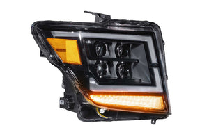 2016-2022 Nissan Titan LED DRL Quad Beam Projector Replacement Headlights LED headlight kit AutoLEDTech Oracle Lighting Trendz Flow Series RGBHaloKits OneUpLighting Morimoto