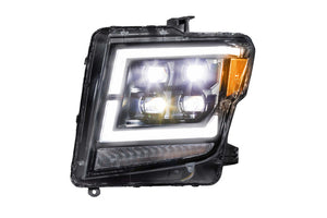 2016-2022 Nissan Titan LED DRL Quad Beam Projector Replacement Headlights LED headlight kit AutoLEDTech Oracle Lighting Trendz Flow Series RGBHaloKits OneUpLighting Morimoto