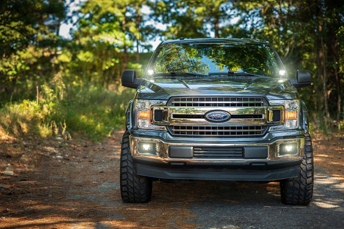 2015-2020 Ford F-150 4Banger LED Fog Light Pod Assemblies LED headlight kit AutoLEDTech Oracle Lighting Trendz Flow Series RGBHaloKits OneUpLighting Morimoto