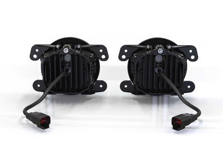 2007-2017 Jeep Wrangler JK 4Banger LED Fog Light Pod Assemblies LED headlight kit AutoLEDTech Oracle Lighting Trendz Flow Series RGBHaloKits OneUpLighting Morimoto