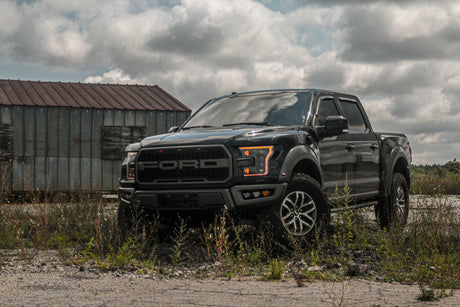 2017-2020 Ford Raptor 4Banger LED Fog Lights Pods + Bracket Assembly Kit LED headlight kit AutoLEDTech Oracle Lighting Trendz Flow Series RGBHaloKits OneUpLighting Morimoto