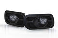 2009-2018 Dodge Ram 1500 2500 HD Amber LED DRL Projector Headlights LED headlight kit AutoLEDTech Oracle Lighting Trendz Flow Series RGBHaloKits OneUpLighting Morimoto