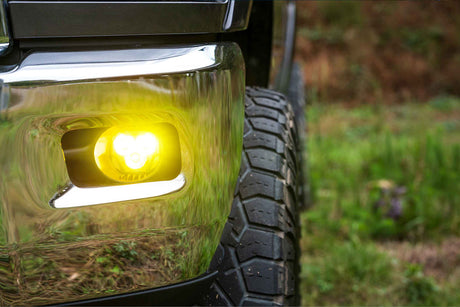 2009-2012 Dodge Ram 1500 4Banger LED Fog Light Pod Assemblies LED headlight kit AutoLEDTech Oracle Lighting Trendz Flow Series RGBHaloKits OneUpLighting Morimoto