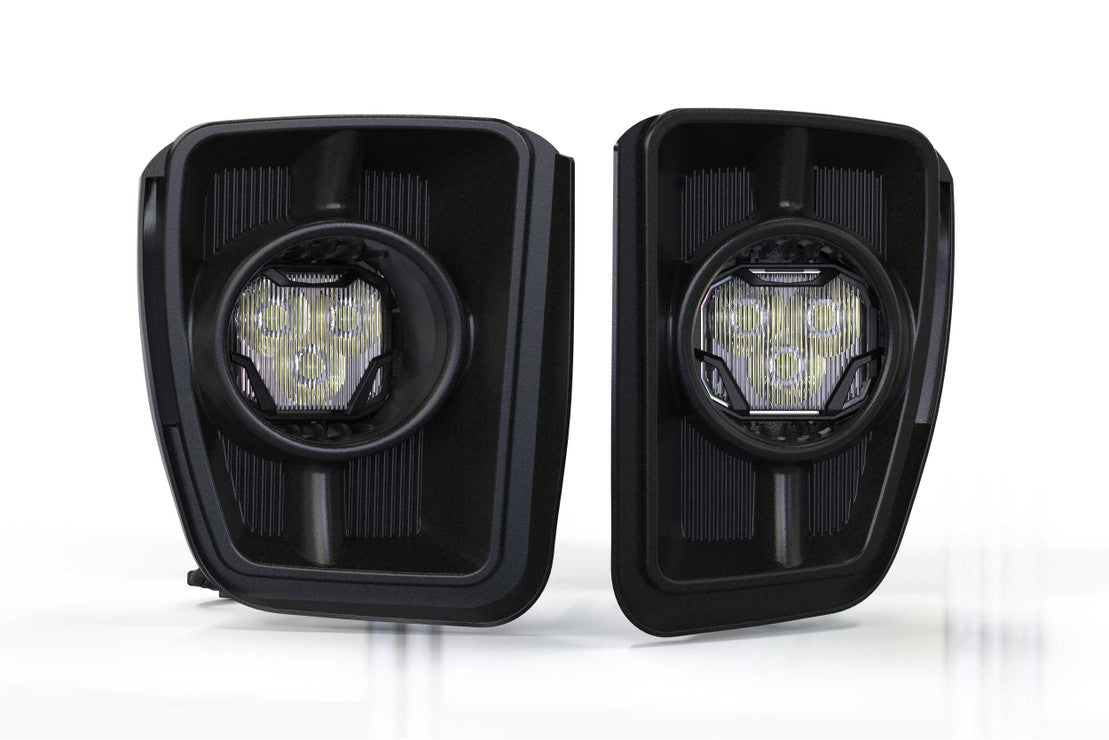 2009-2018 Dodge Ram 1500 2500 HD Amber LED DRL Projector Headlights