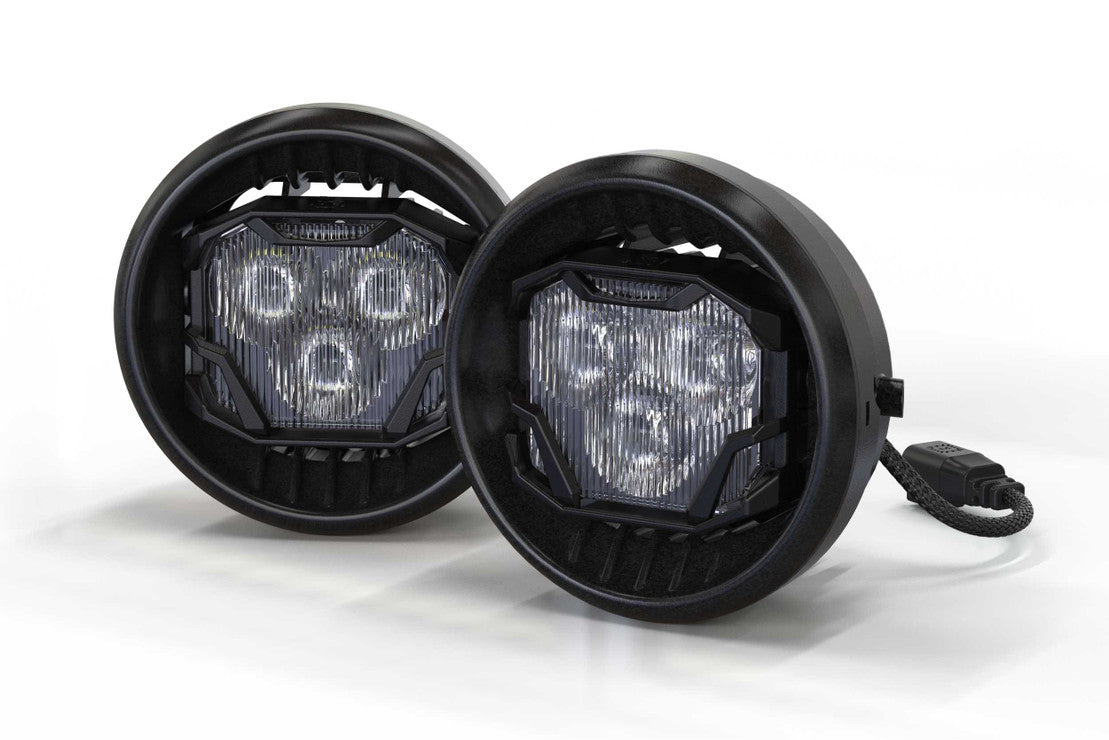2008-2018 Toyota Sequoia 4Banger LED Fog Light Pod Assemblies LED headlight kit AutoLEDTech Oracle Lighting Trendz Flow Series RGBHaloKits OneUpLighting Morimoto