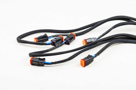 6 Output Power Harness For 4Banger LED Pods and Fog Light Kits LED headlight kit AutoLEDTech Oracle Lighting Trendz Flow Series RGBHaloKits OneUpLighting Morimoto