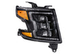 2015-2020 Chevrolet Tahoe Suburban LED DRL Projector Replacement Headlights LED headlight kit AutoLEDTech Oracle Lighting Trendz Flow Series RGBHaloKits OneUpLighting Morimoto