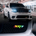 Dodge Mopar SRT RGBW Flow Series LED Badge Emblem Logo LED headlight kit AutoLEDTech Oracle Lighting Trendz Flow Series RGBHaloKits OneUpLighting Morimoto