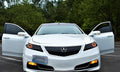 2009-2014 Acura TL RGBW Color-Chasing LED Halo Kit LED headlight kit AutoLEDTech Oracle Lighting Trendz Flow Series RGBHaloKits OneUpLighting Morimoto