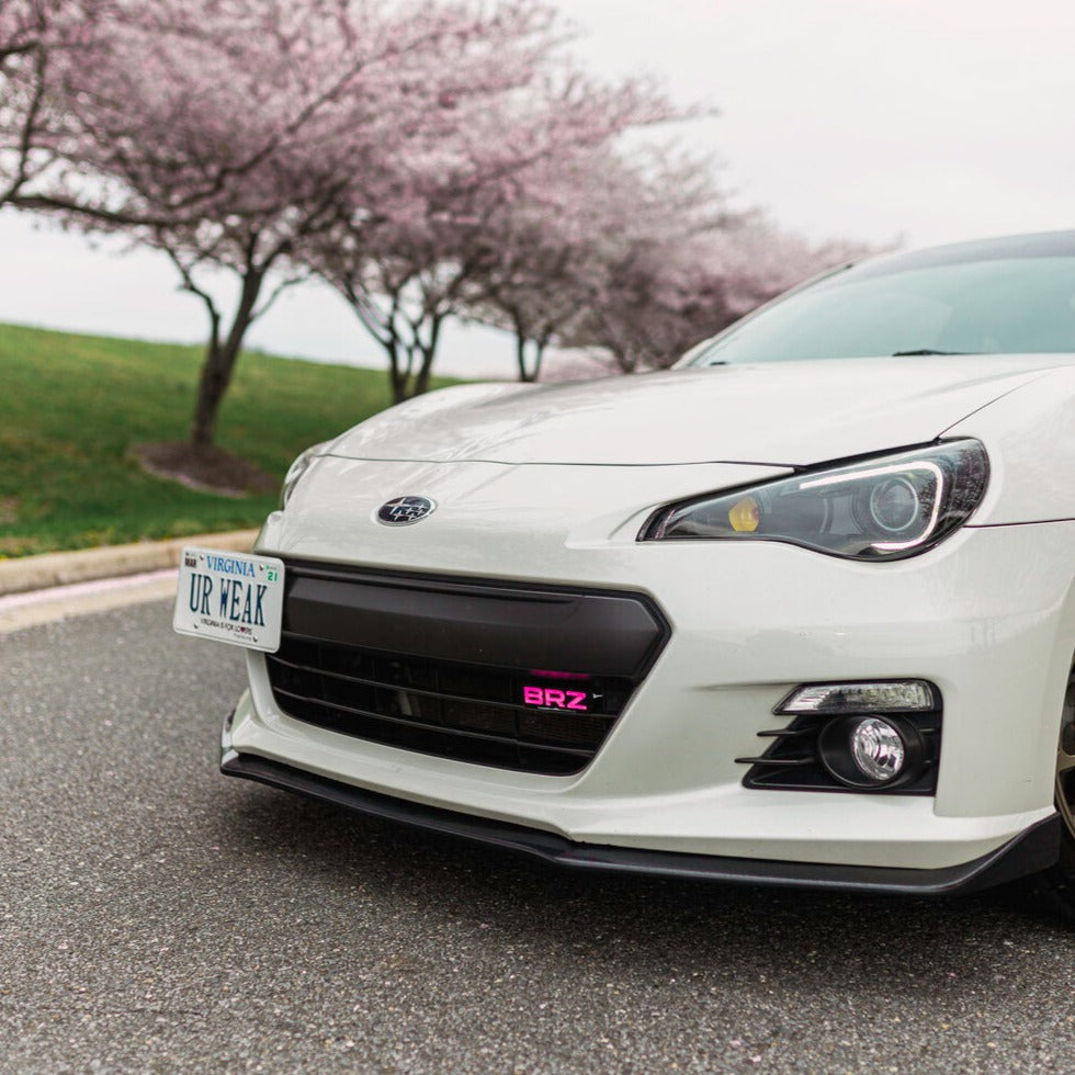 BRZ Lit Logo LED headlight kit AutoLEDTech Oracle Lighting Trendz Flow Series RGBHaloKits OneUpLighting Morimoto