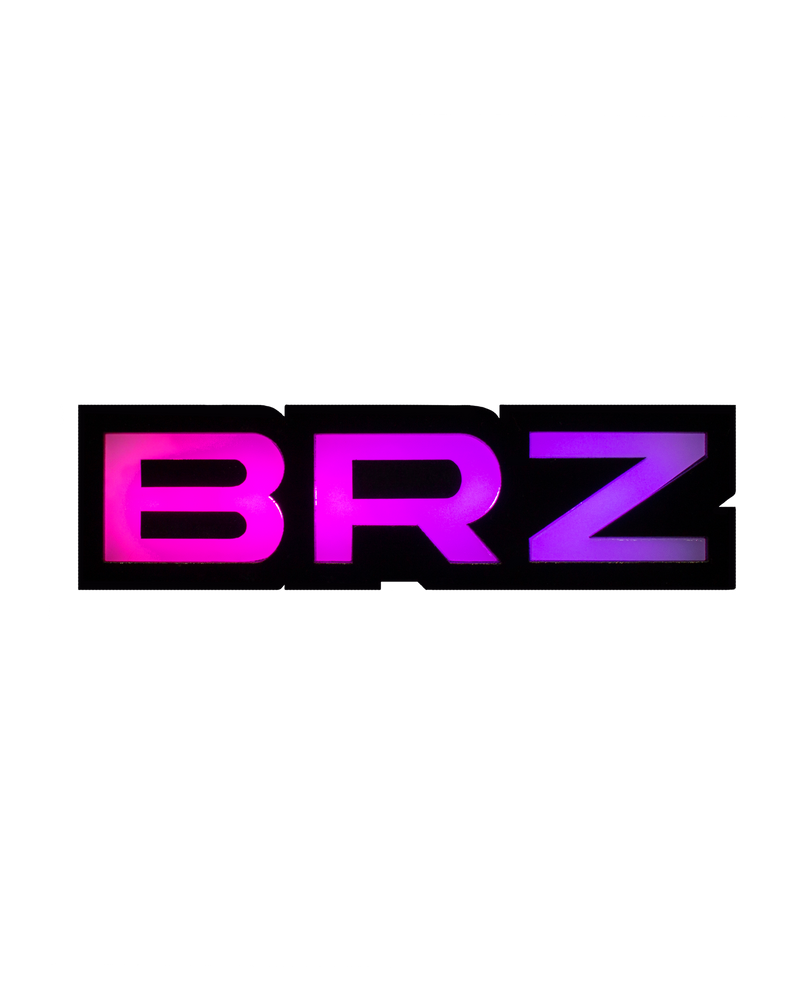 BRZ Lit Logo LED headlight kit AutoLEDTech Oracle Lighting Trendz Flow Series RGBHaloKits OneUpLighting Morimoto