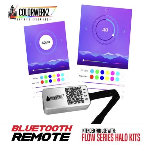 2016-2018 Hyundai Elantra Sport RGBW Color-Chasing LED Halo & DRL Tube Kit LED headlight kit AutoLEDTech Oracle Lighting Trendz Flow Series RGBHaloKits OneUpLighting Morimoto