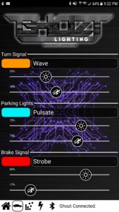 Flow Series Color-Chasing BlueGhozt LITE 2.0 Bluetooth Addressable RGBW LED Controller LED headlight kit AutoLEDTech Oracle Lighting Trendz Flow Series RGBHaloKits OneUpLighting Morimoto