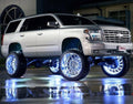 Color-Changing RGB & RGBW LED Wheel Ring Lights Kit LED headlight kit AutoLEDTech Oracle Lighting Trendz Flow Series RGBHaloKits OneUpLighting Morimoto