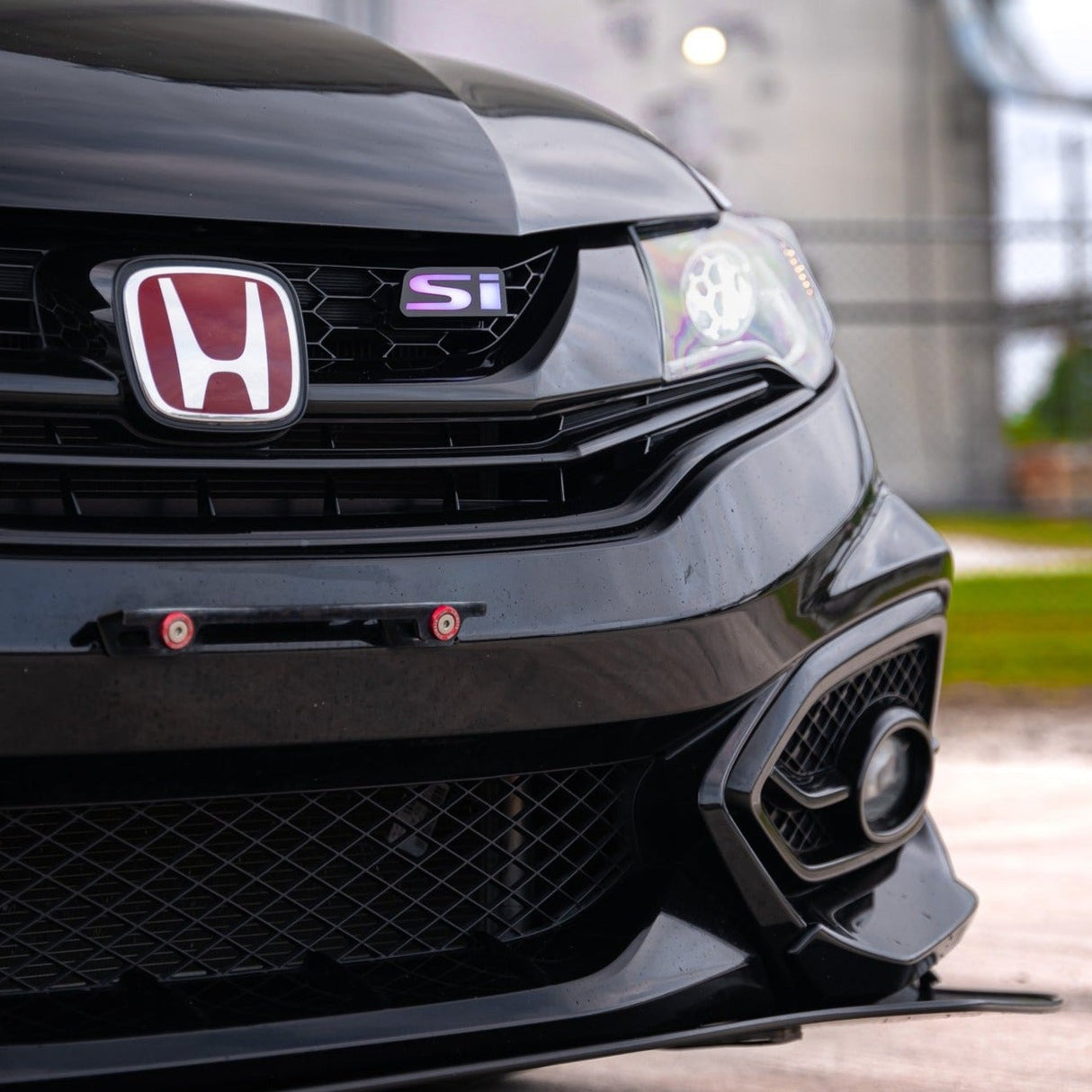 1984-2023+ Honda Civic Si RGBW Flow Series LED Badge Emblem - Lit Logos