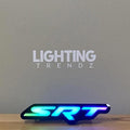 Dodge Mopar SRT RGBW Flow Series LED Badge Emblem Logo LED headlight kit AutoLEDTech Oracle Lighting Trendz Flow Series RGBHaloKits OneUpLighting Morimoto