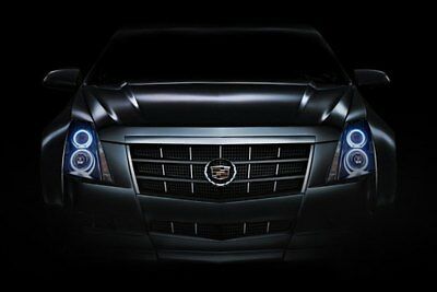 2008-2014 Cadillac CTS RGBW Color-Chasing LED Halo Kit LED headlight kit AutoLEDTech Oracle Lighting Trendz Flow Series RGBHaloKits OneUpLighting Morimoto
