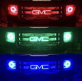 Illuminated GMC RGBW LED Badge Emblem Logo (RGBW | Flow Series) LED headlight kit AutoLEDTech Oracle Lighting Trendz Flow Series RGBHaloKits OneUpLighting Morimoto