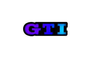 2004-2020 Volkswagen Golf GTI RGBW Flow Series LED Badge Emblem - Lit Logos