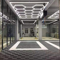 HexaGrid LED Ceiling Lighting System (Single Garage)