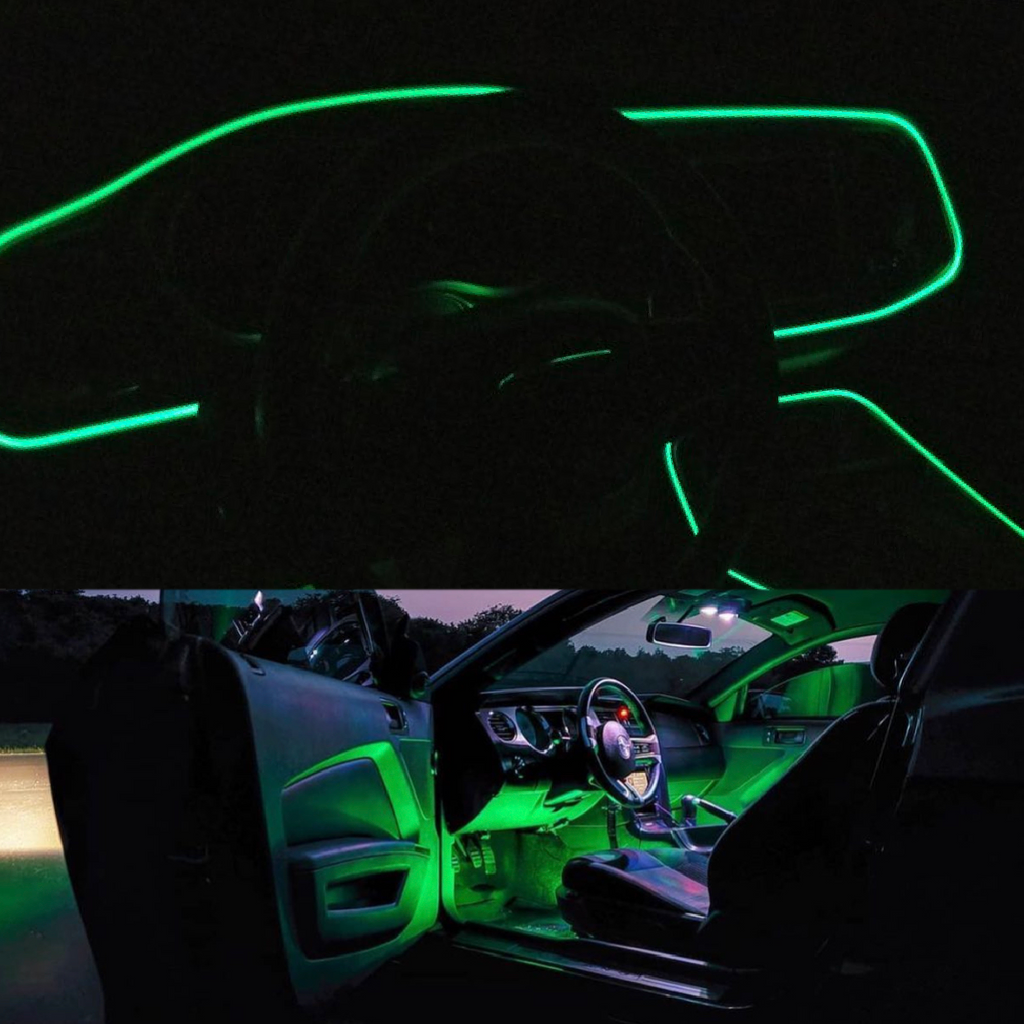 Flow Series LED Interior Dash Trim Ambient Lighting + Footwell Lighting Kit LED headlight kit AutoLEDTech Oracle Lighting Trendz Flow Series RGBHaloKits OneUpLighting Morimoto