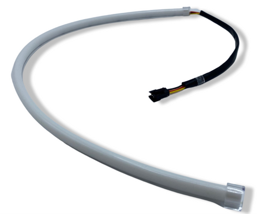 24" Sequential Switchback White/Amber LED DRL Tube Strips w/ Custom Start Up Animation Function LED headlight kit AutoLEDTech Oracle Lighting Trendz Flow Series RGBHaloKits OneUpLighting Morimoto