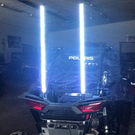 Flow Series Color-Chasing LED Flexible Whip Light LED headlight kit AutoLEDTech Oracle Lighting Trendz Flow Series RGBHaloKits OneUpLighting Morimoto