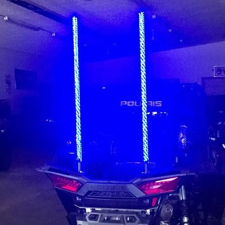 Flow Series Color-Chasing LED Flexible Whip Light LED headlight kit AutoLEDTech Oracle Lighting Trendz Flow Series RGBHaloKits OneUpLighting Morimoto