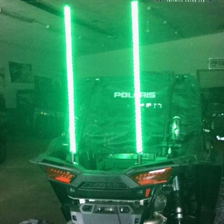 Flow Series Color-Chasing LED Flexible Whip Light LED headlight kit AutoLEDTech Oracle Lighting Trendz Flow Series RGBHaloKits OneUpLighting Morimoto