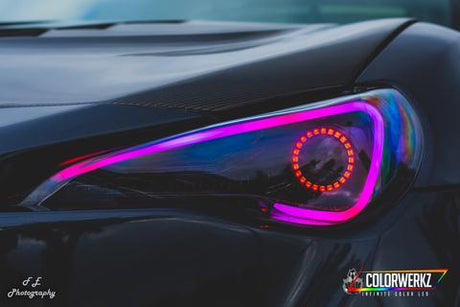 2012-2019 Toyota GT 86 Spec D RGBW Color-Chasing LED DRL Boards LED headlight kit AutoLEDTech Oracle Lighting Trendz Flow Series RGBHaloKits OneUpLighting Morimoto
