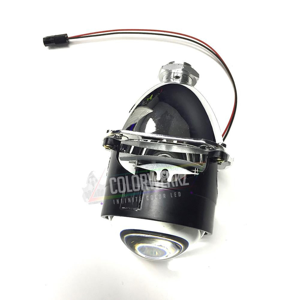 H1 7.1 Projector Housings LED headlight kit AutoLEDTech Oracle Lighting Trendz Flow Series RGBHaloKits OneUpLighting Morimoto