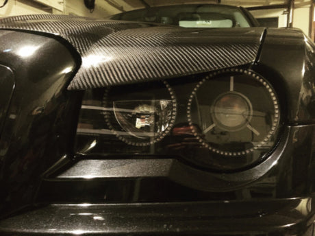 2005-2010 Chrysler 300C & SRT RGBW Color-Chasing Halo Kit LED headlight kit AutoLEDTech Oracle Lighting Trendz Flow Series RGBHaloKits OneUpLighting Morimoto