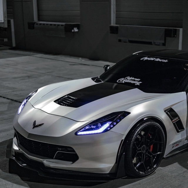 2014-2019 Chevrolet C7 Corvette RGBW +A LED DRL Boards LED headlight kit AutoLEDTech Oracle Lighting Trendz Flow Series RGBHaloKits OneUpLighting Morimoto