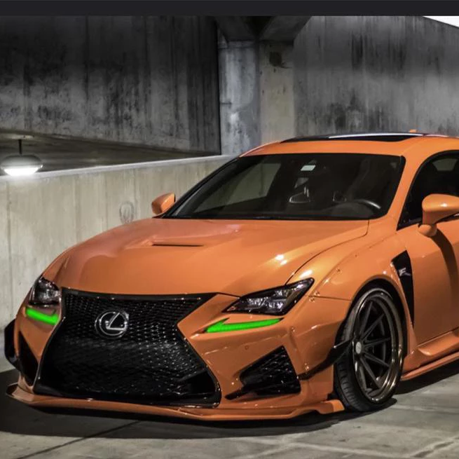 2015-2018 Lexus RC 300 350  F RGBW Color-Chasing LED DRL Boards LED headlight kit AutoLEDTech Oracle Lighting Trendz Flow Series RGBHaloKits OneUpLighting Morimoto